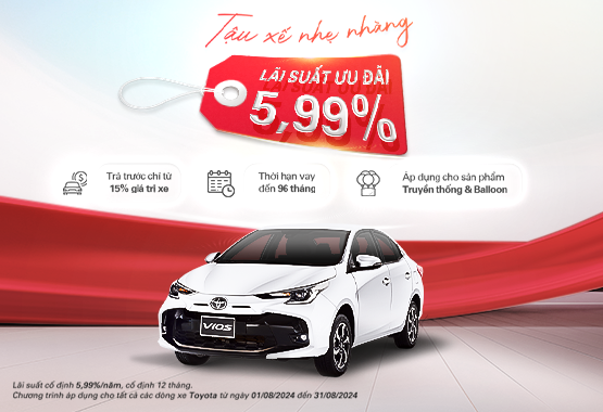 Toyota Việt Nam triển khai chương trình ưu đãi dịch vụ lên tới 20% khi thay dầu và lọc dầu cho xe Vios và Innova